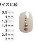 Nail Labo Metal Dots Gold