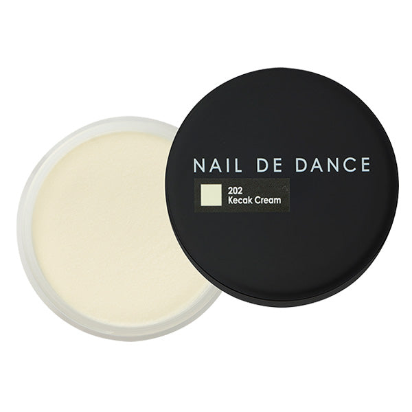 Nail de Dance [NEW] Acrylic Powder 202 Kecak Cream [20g] – Nail