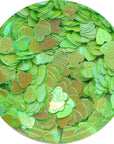MATIERE Heart Hologram 2.5mm Bright Green