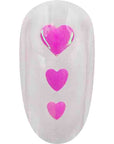 MATIERE Heart Hologram 2.5mm Bright Pink