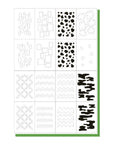 Airtex Masking Stencil Geometry ARY-GM-04