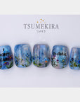Tsumekira DAISY'S GARDEN BLUE NN-DAI-105 [While Supplies Last]