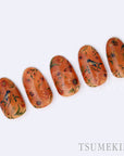Tsumekira DAISY'S GARDEN ORANGE NN-DAI-122