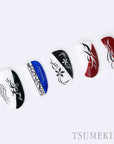 Tsumekira SHIOMI HAYATO Tribal Black & White NN-SOM-104