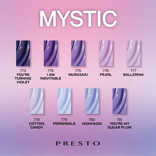 PRESTO Color Series: MYSTIC Set [9 Bottles] – Nail Labo USA