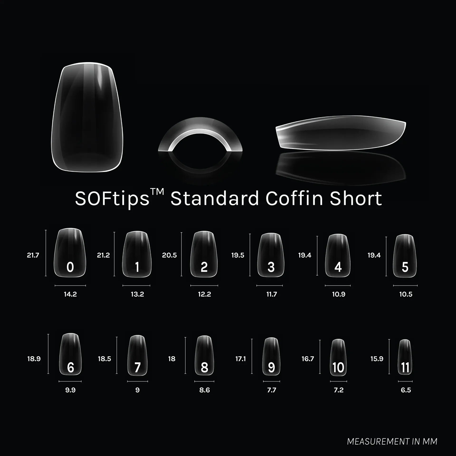 Sofgel XII Standard Coffin Short