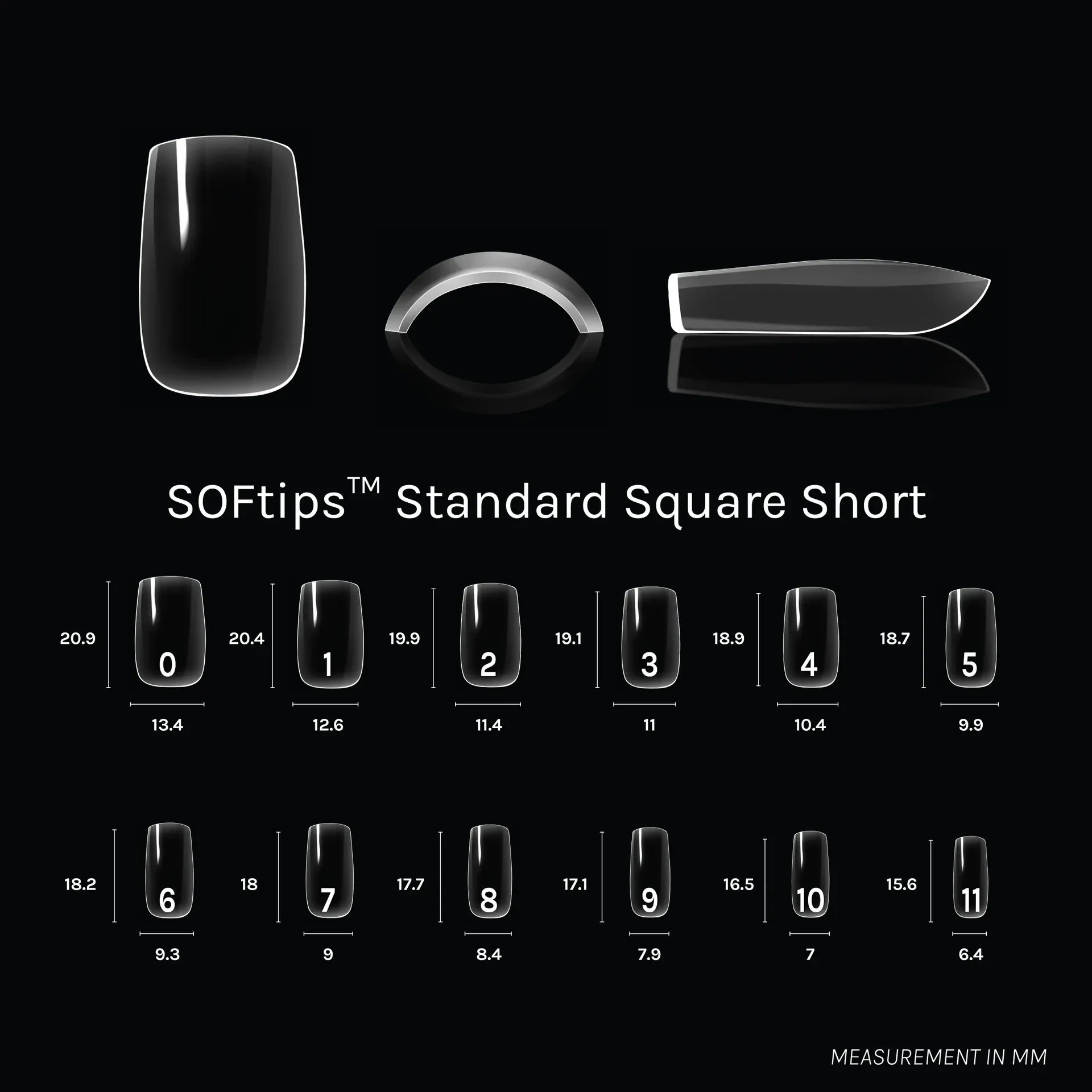 Sofgel XII Standard Square Short