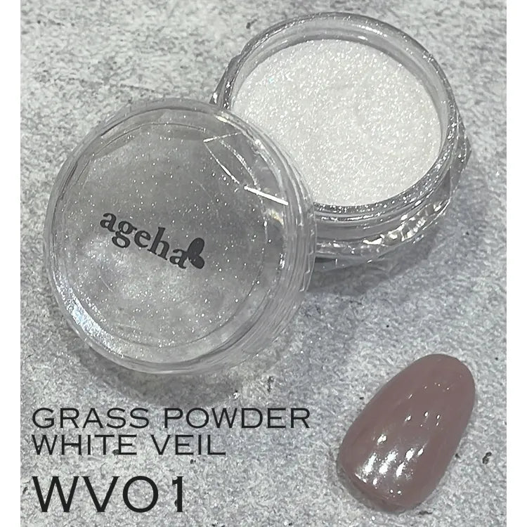 ageha Glass Powder WV01 White Veil
