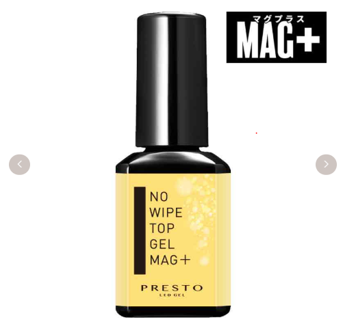 Presto No Wipe Top Gel MAG Plus [Bottle] [NEW] – Nail Labo USA