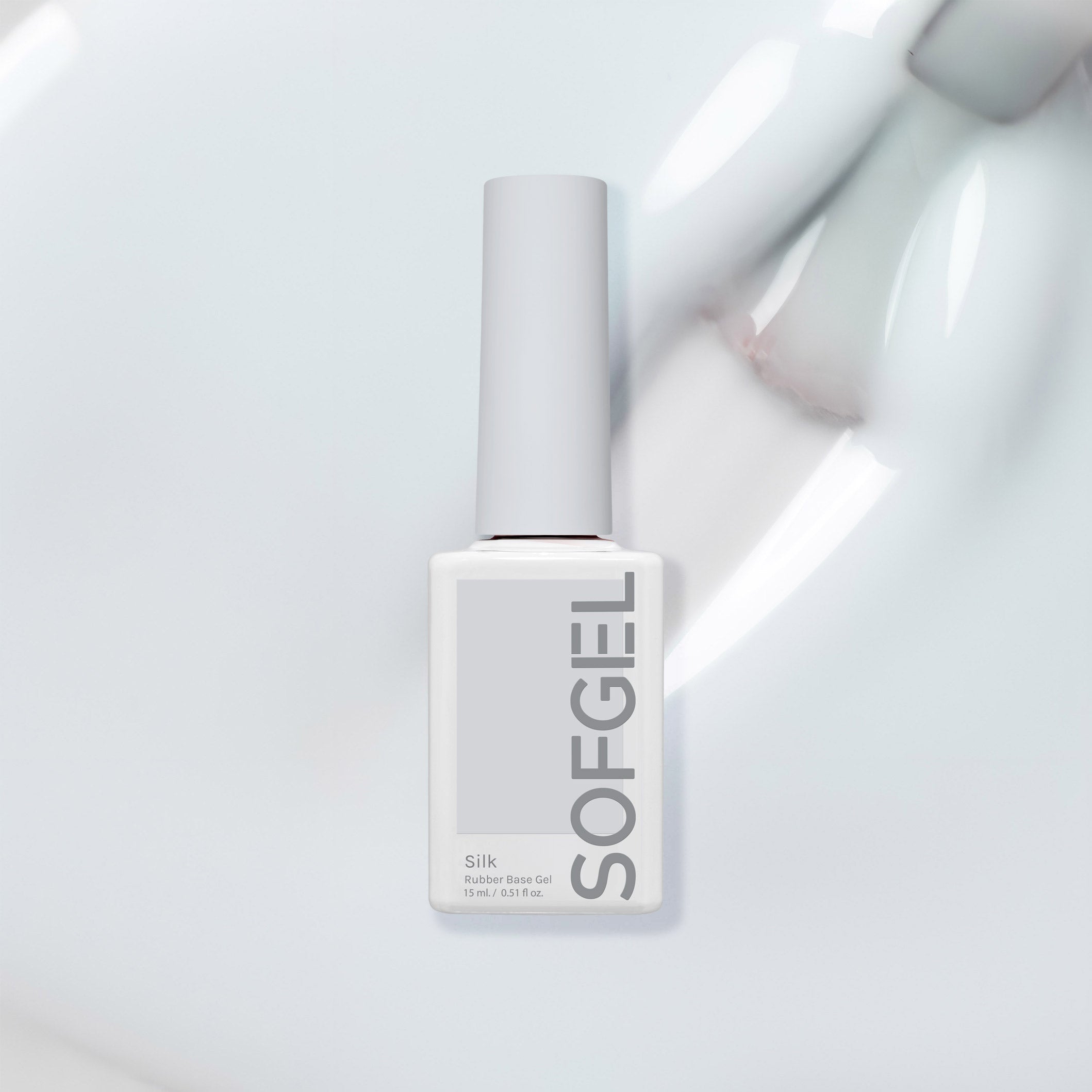 Sofgel Rubber Base Gel Silk- 15ml