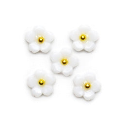 Nail Labo Petit Flower Pure White (5pcs) – Nail Labo USA