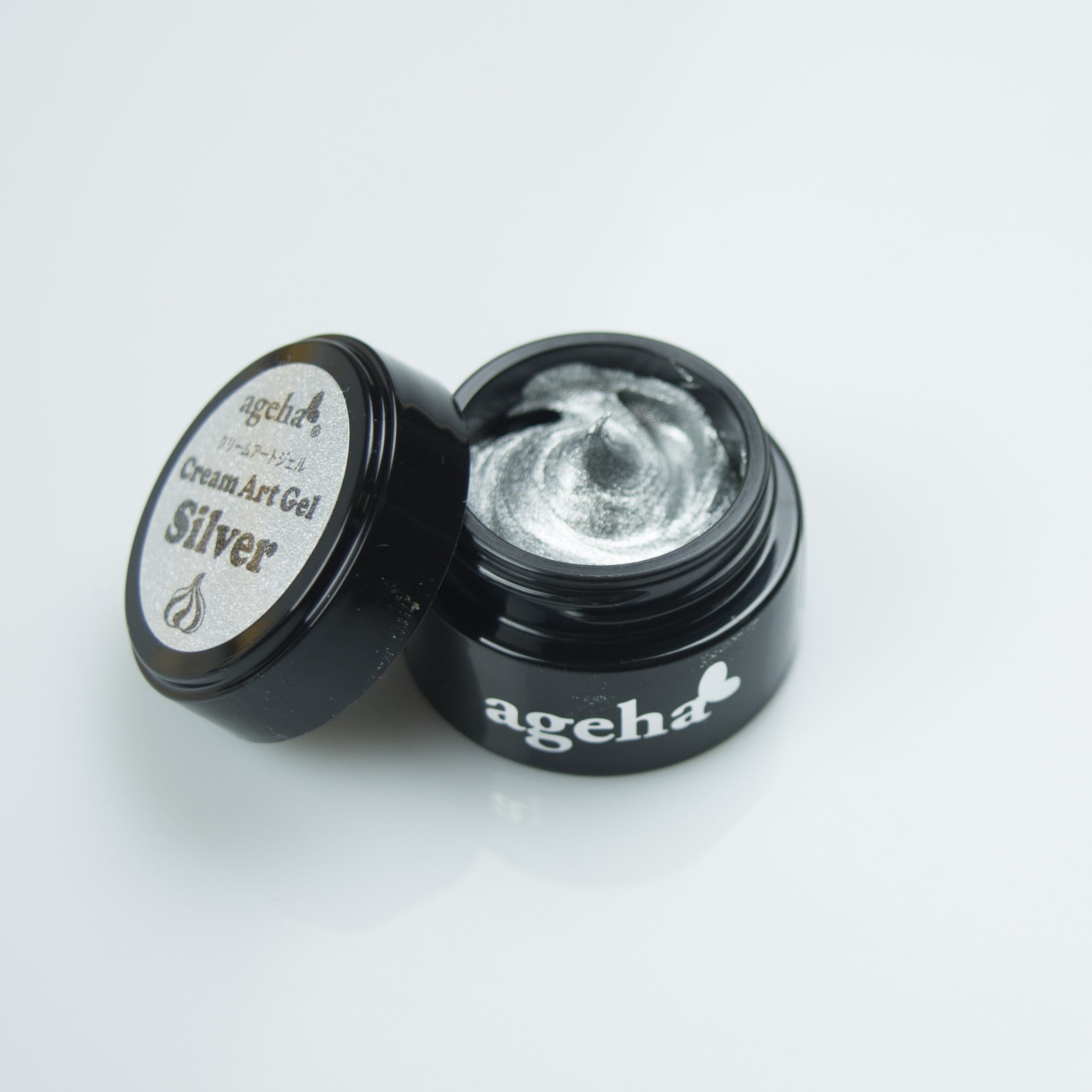 ageha Cream Art Gel Silver [Jar] – Nail Labo USA