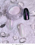 ageha Glass Powder GR-06 White x Aurora (NH11)