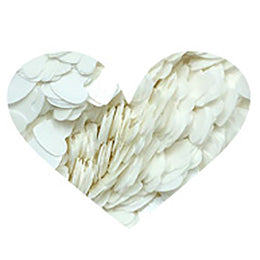 NL Hologram Heart Mix White