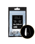 Aprés Gel-X Refill - Natural Coffin Extra Short
