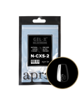Aprés Gel-X Refill - Natural Coffin Extra Short