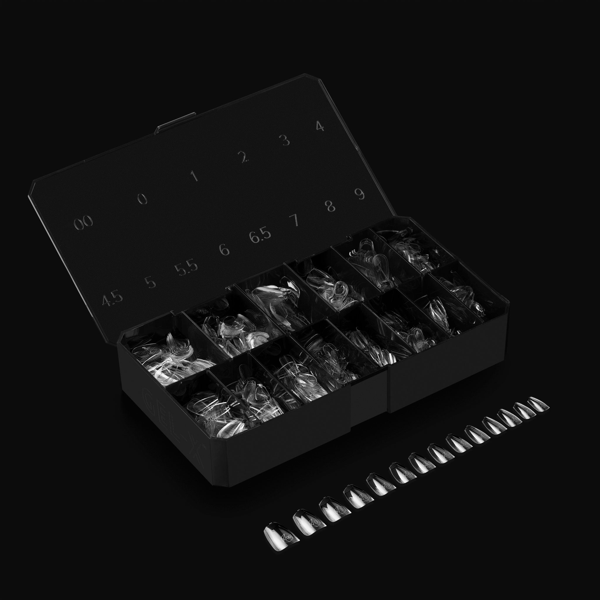 Aprés Gel-X Tips - Natural Coffin Extra Short [600pcs] [NEW