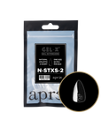 Aprés Gel-X Refill - Natural Stiletto Extra Short