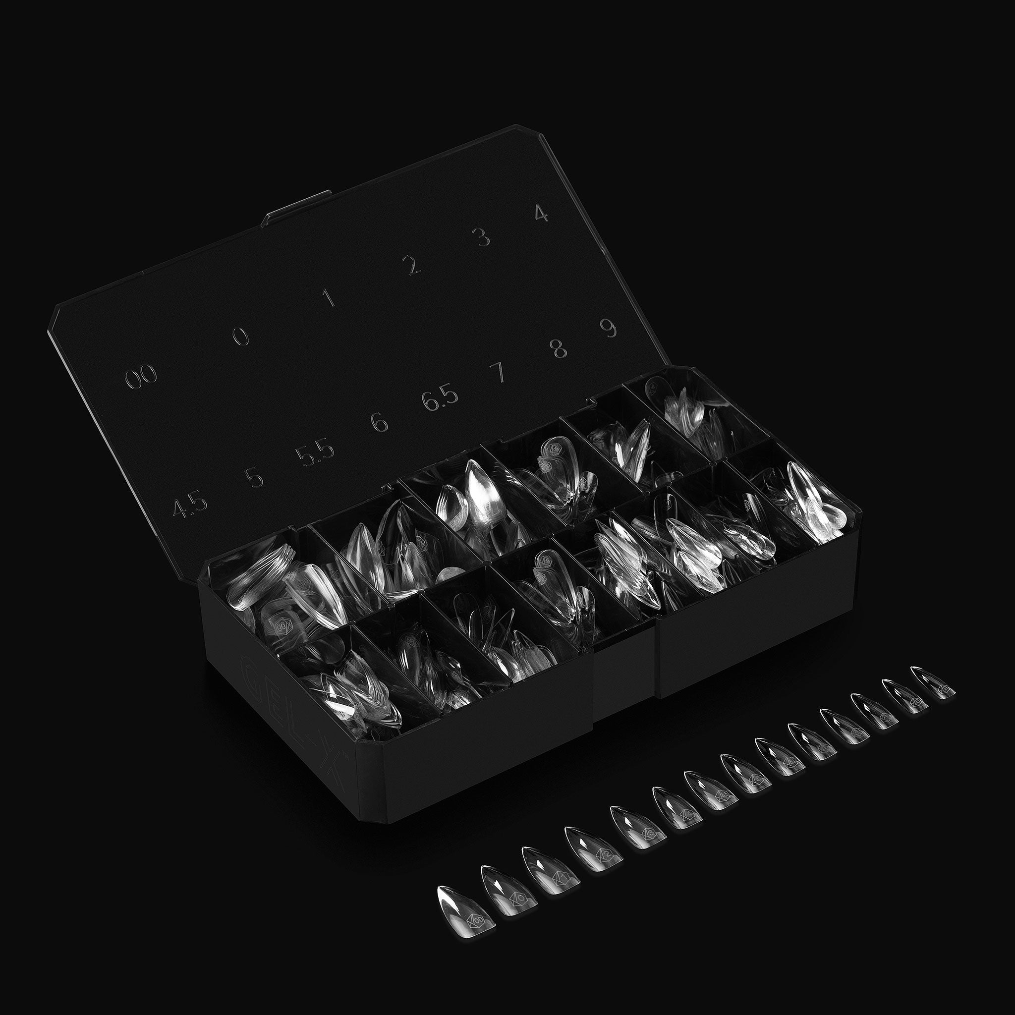 Aprés Gel-X Tips - Sculpted Stiletto Medium [600pcs] [NEW] – Nail