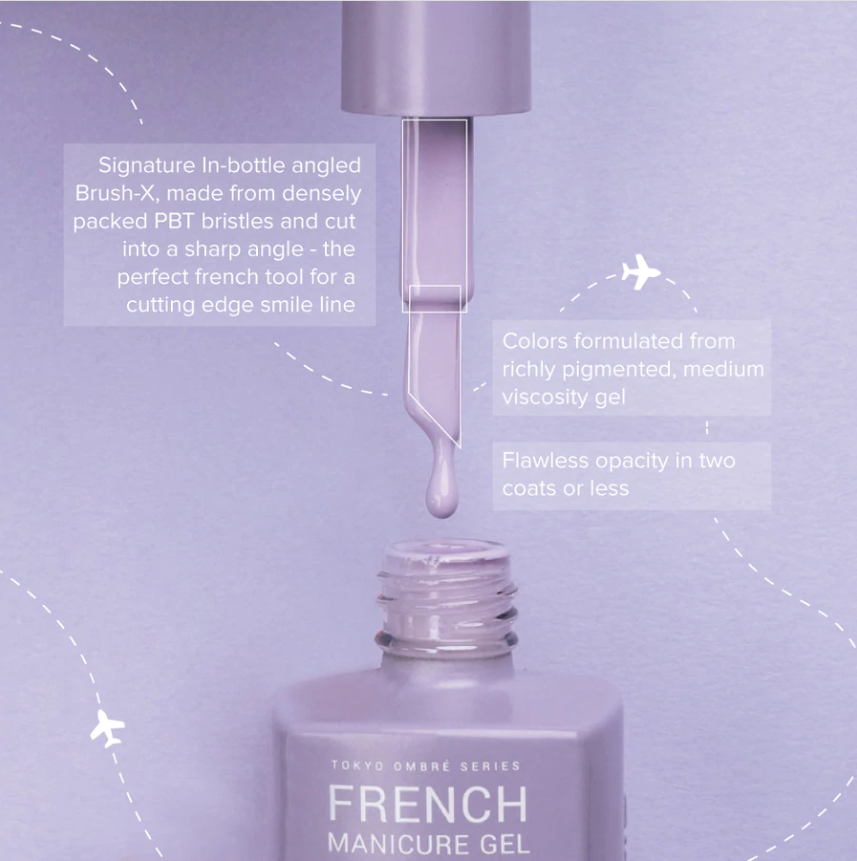 Aprés French Manicure Gel - Black