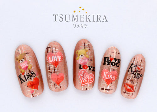 Tsumekira Valentine Colorful(C) NN-VLT-103 [Seasonal] [While Supplies Last]