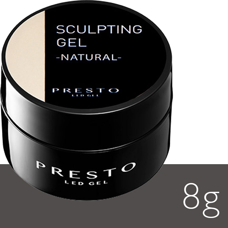 Presto Sculpting Gel Natural [8g] [Jar] – Nail Labo USA