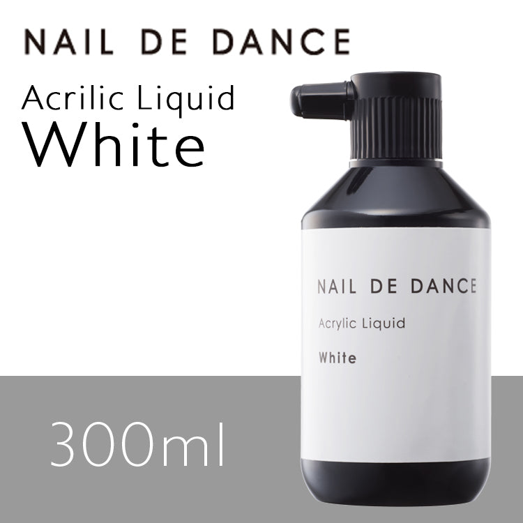 Nail de Dance [NEW] Acrylic Liquid - White [300ml]