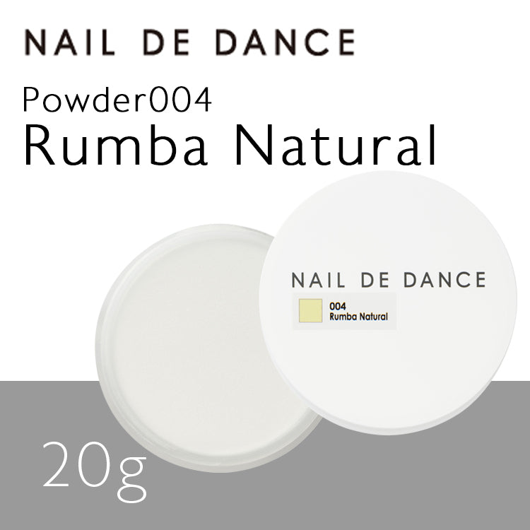 Nail de Dance [NEW] Acrylic Powder 004 Rumba Natural [20g]