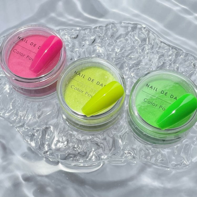 Nail de Dance [NEW] Color Powder Neon Green GR-203