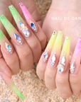 Nail de Dance [NEW] Color Powder Neon Green GR-203