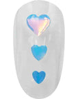 MATIERE Heart Hologram 2.5mm Sunset Blue