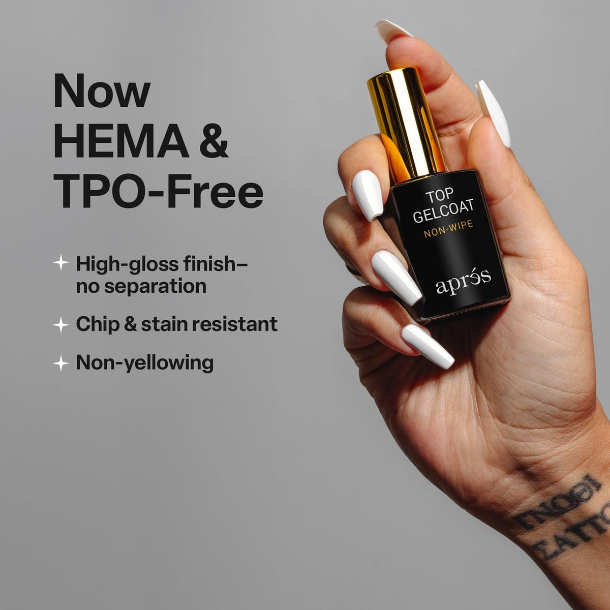 aprés Top Gelcoat Non-Wipe 15ml