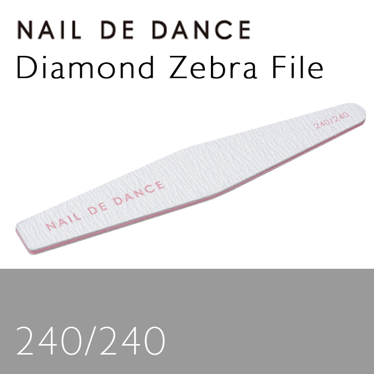 Nail de Dance [NEW] Diamond Zebra File 240/240