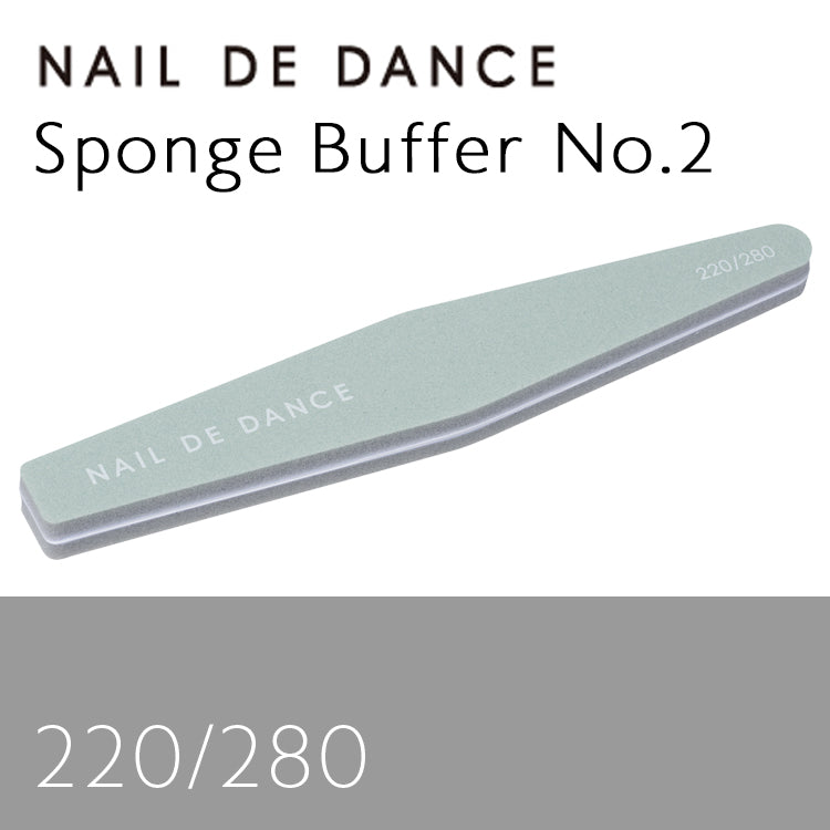 Nail de Dance [NEW] Sponge Buffer No.2 220/280