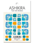 Tsumekira [ASHIKIRA] CRANBERRY NAIL Ocean AK-KJR-108 [While Supplies Last]