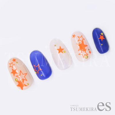 Tsumekira [es] Neon Star Orange ES-NST-102 [While Supplies Last]