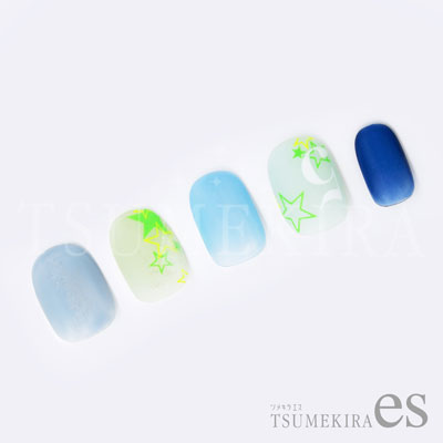 Tsumekira [es] Neon Star Green ES-NST-104 [While Supplies Last]