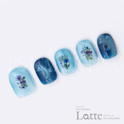 Tsumekira [Latte] Daisy&#39;s Garden Cool Colors LT-DAI-102