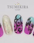 Tsumekira Butterfly Black NN-BUT-102 [Discontinued]