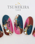 Tsumekira Butterfly Black NN-BUT-102 [Discontinued]