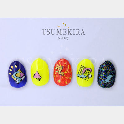 Tsumekira nailD.O.G. 80&#39;s 90&#39;s Pattern SET NN-DOG-103 [While Supplies Last]