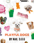 Tsumekira DOG X DAISY Product 2 Playful Dogs NN-DXD-102