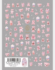 Tsumekira Lily Gel Pink Bears- NN-LIG-001 [NEW]