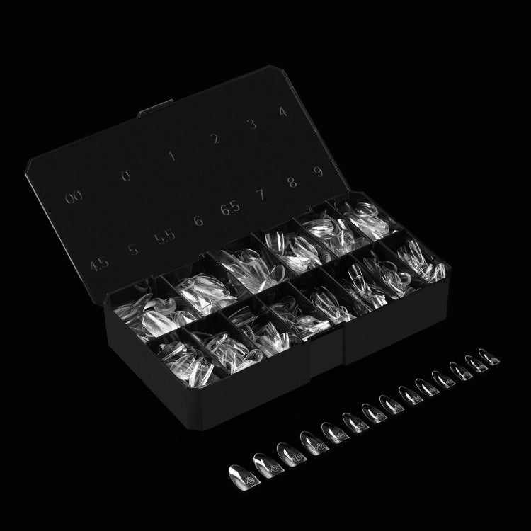 GEL-X® NATURAL ROUND BOX OF TIPS - PRO (600PCS)