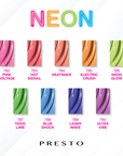 PRESTO Color Series: NEON Set [9 Bottles]
