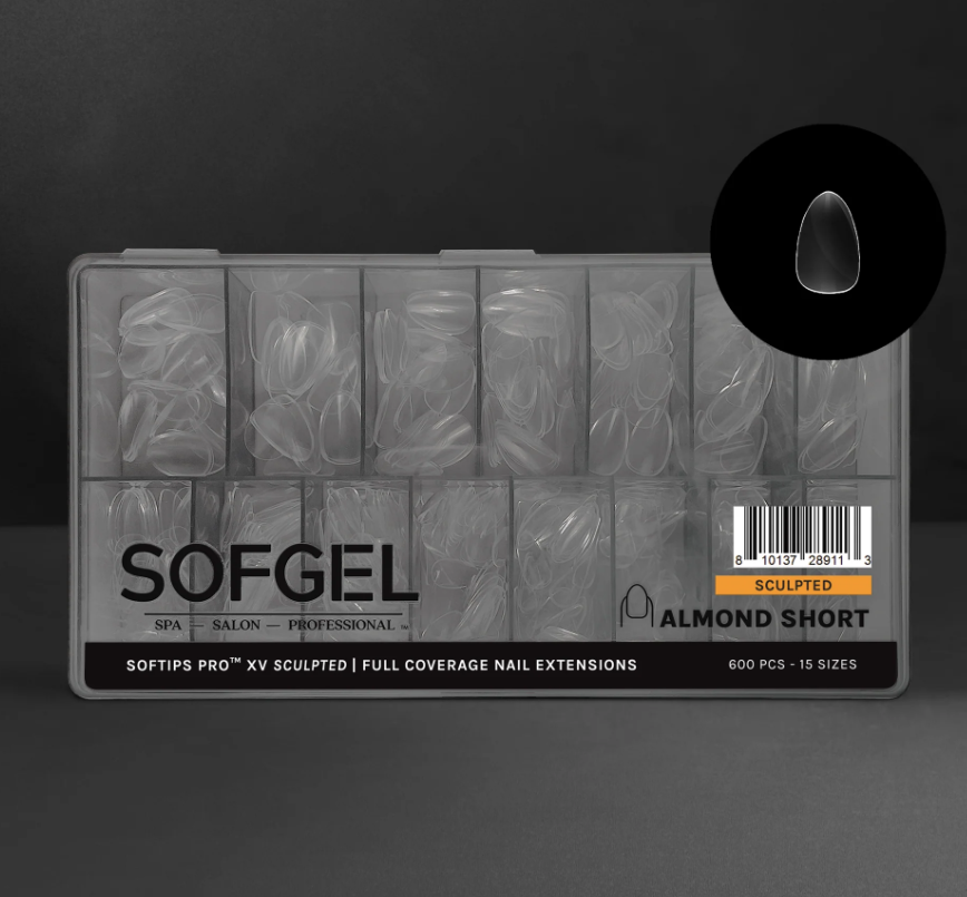 Softips Pro XV Sculpted Almond Short [NEW]
