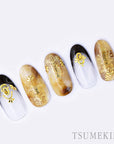 Tsumekira [sg] COLORS NAIL YUU Embroidery Lace Gold SG-YUU-102 [While Supplies Last]