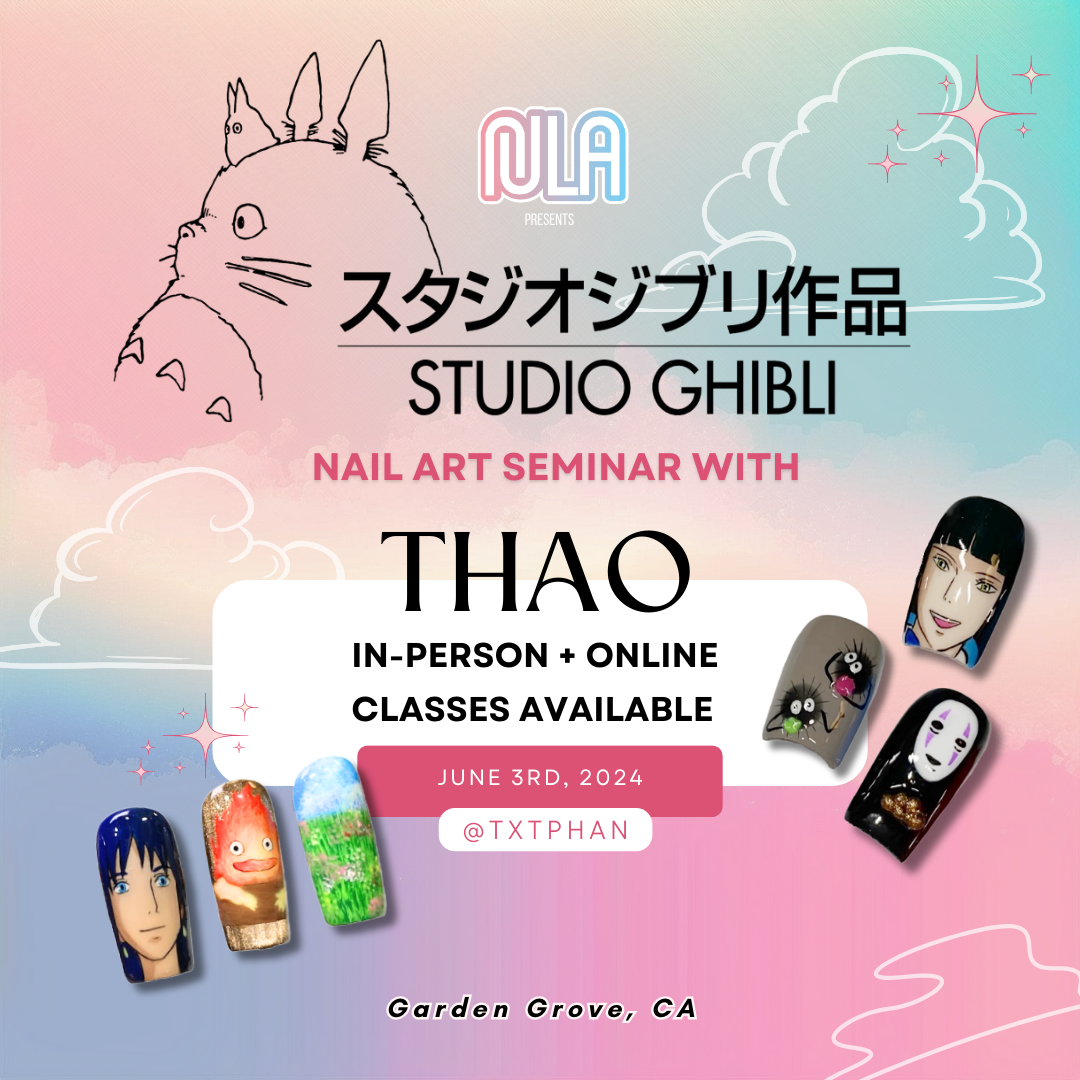 Howl&#39;s Moving Castle Nail Art with Thao [06/03/24][In Person] [AM]