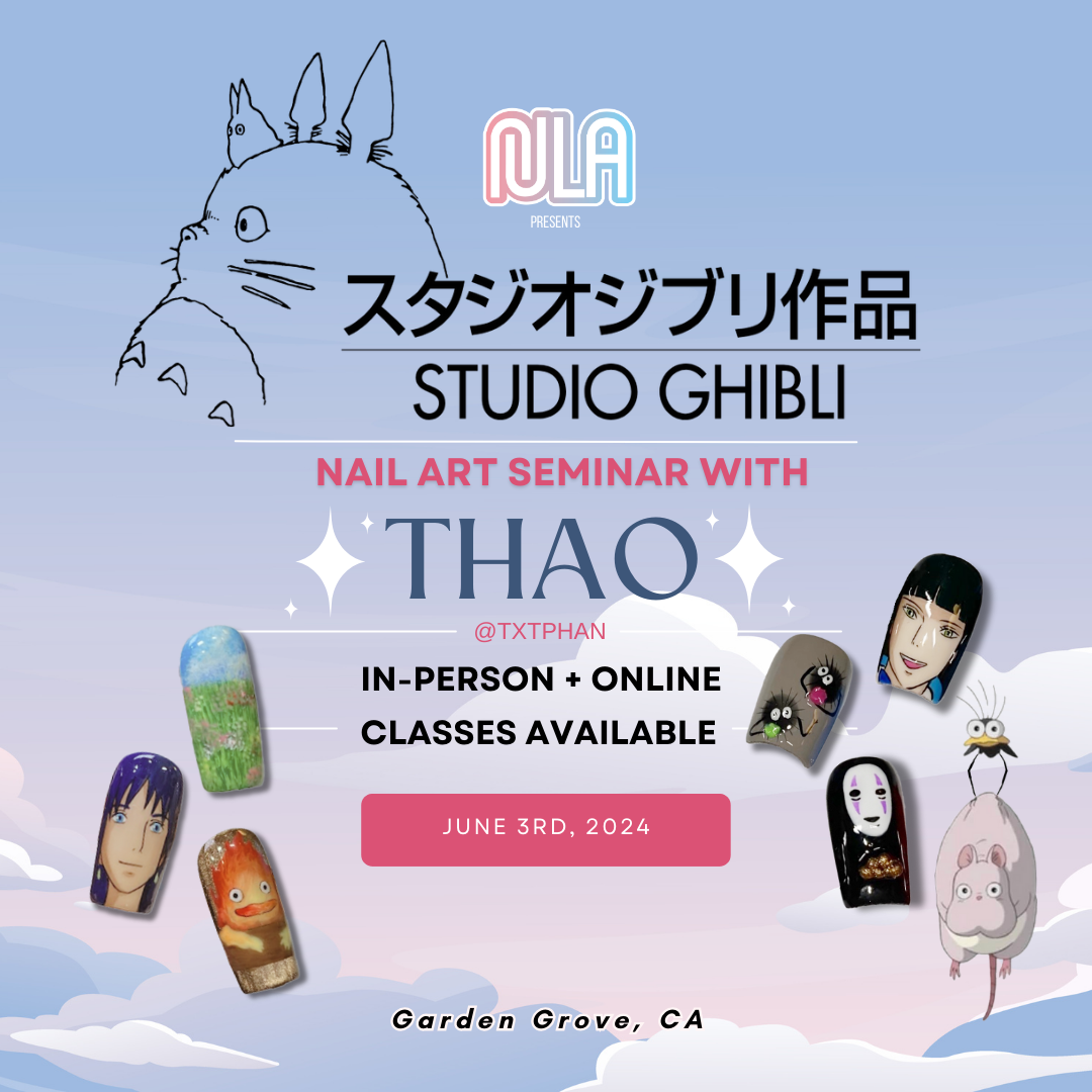 Thao&#39;s Studio Ghibli Nail Art [06/03/24][In-Person][AM+PM]