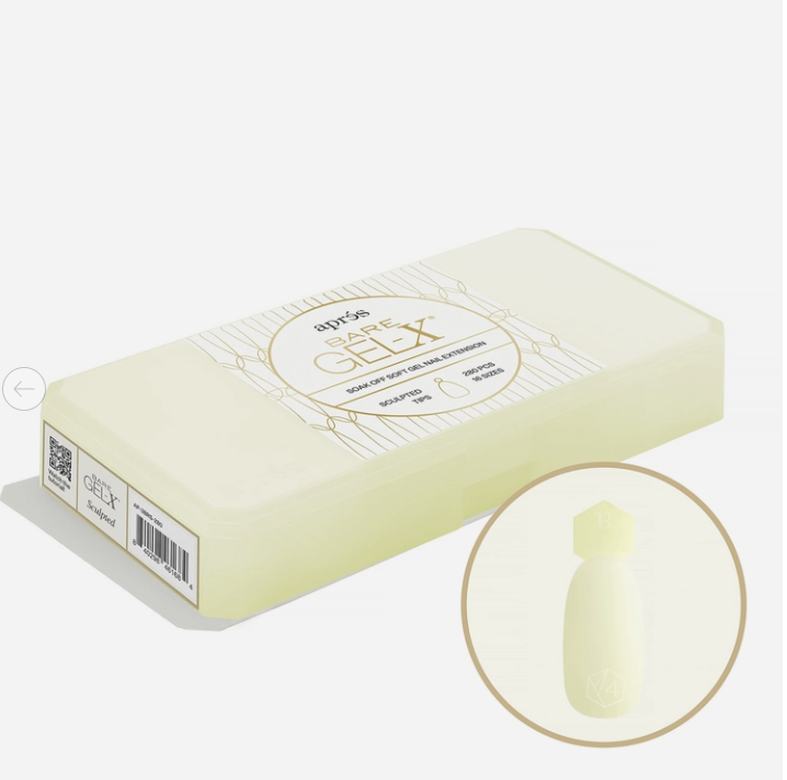 Aprés Bare Gel-X® Natural Box of Tips (16 sizes, 280pcs) [NEW]